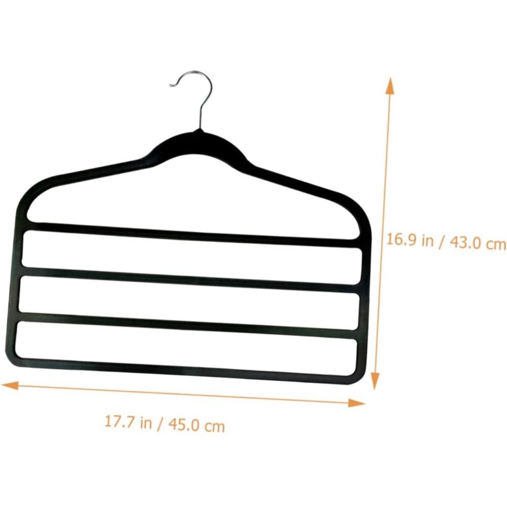 Three Non-Slip Multi-Layer Pants Hanger
